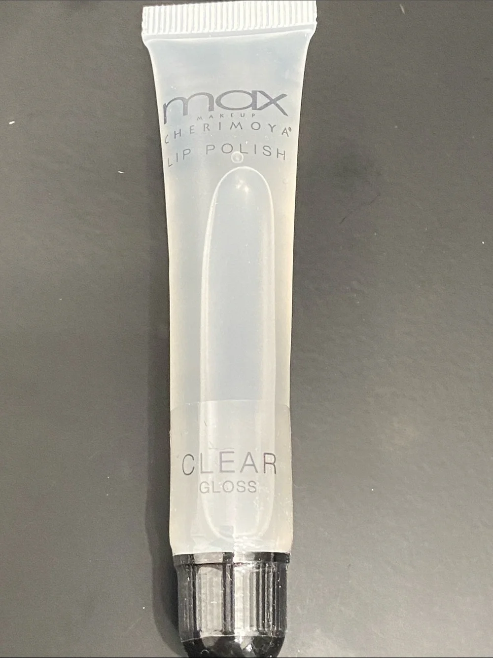 Max Makeup Cherimoya Clear Lip Polish Glass Shine Gloss NEW